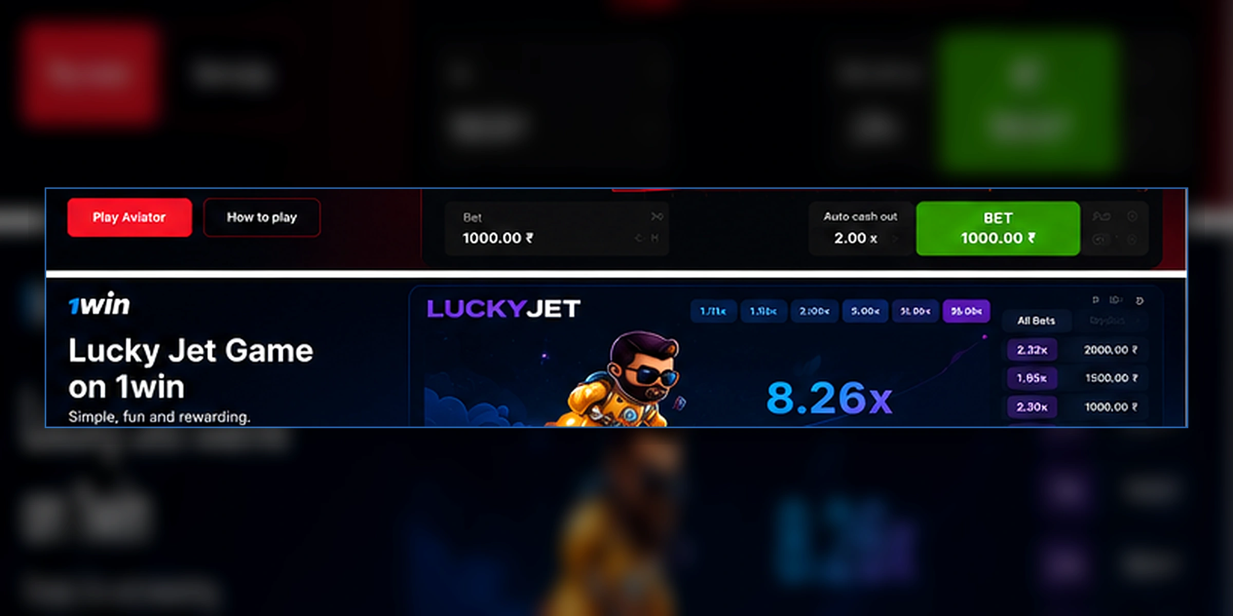 Lucky Jet en 1win Colombia — Crash Game Exclusivo y Comparativa — 1win Colombia